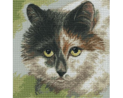 Набор для вышивания арт.РТ-M414 'Кошачий взгляд' 24х24 см