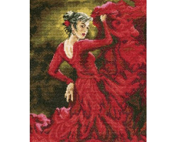 Набор для вышивания арт.РТ-M439 'Фламенко' 24х30 см