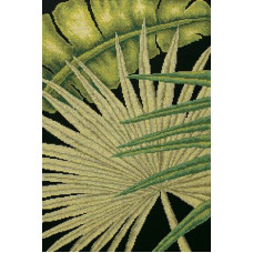 Набор для вышивания арт.РТ-M447 'Пальмовые листья-2' 30х45 см