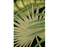 Набор для вышивания арт.РТ-M447 'Пальмовые листья-2' 30х45 см