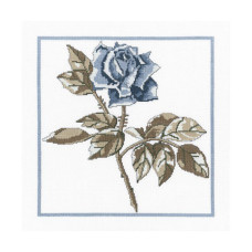 Набор для вышивания арт.РТ-M459 'Роза снежной королевы' 23х23 см