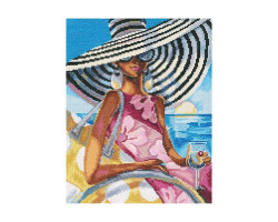 Набор для вышивания арт.РТ-M472 'Эффектные женщины в роскошных местах' 24x30 см
