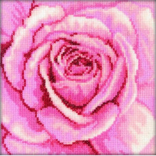 Набор для вышивания арт.РТ-С070 'Розовая роза' СР 12x12 см