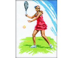 Набор для вышивания арт.РТ-С092 'Большой теннис' 15x21 см
