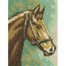 Набор для вышивания арт.РТ-С172 'Гнедой конь' 11х15 см