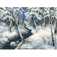 Набор для вышивания арт.РТ-С212 'Ручей в лесу' 18x14 см