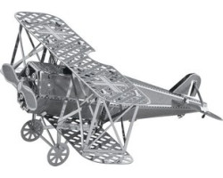 Объемная металлическая 3D модель арт.K0007/D11103 Fokker D.VII 6,6х6,4х3,2см
