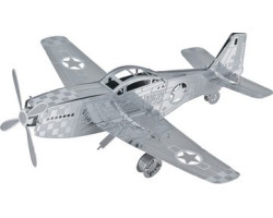 Объемная металлическая 3D модель арт.K0010/D11105 P-51 Mustang 9,5х10х3,6см