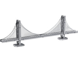 Объемная металлическая 3D модель арт.K0016/G11101 Golden Gate Bridge 14,6х1,2х4,5см