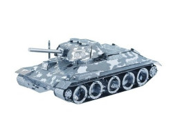 Объемная металлическая 3D модель арт.K0027/I21105 T-34 Tank 8,2х4х3