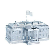 Объемная металлическая 3D модель арт.K0042/B21125 White House 7,5х6,8х5,9см