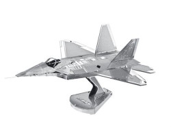 Объемная металлическая 3D модель арт.K0045/D11112 F-22 Raptor 9,3х6,1х3,9см