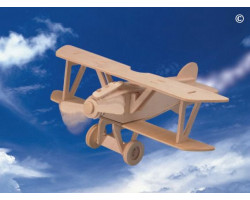 VGA.P059 Сборная деревянная модель Самолет 'Альбатрос-ДВ' 10х19,5х22,5 см
