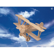VGA.P060 Сборная деревянная модель Самолет 'Ньюпорт 17' 10,2х18х21,2 см
