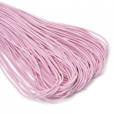 Резинка шляпная (шнур круглый) цв.133 розовый 2,2мм рул.50м