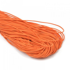 Резинка шляпная (шнур круглый) цв.154 оранжевый 2,2мм рул.50м