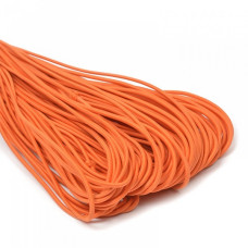 Резинка шляпная (шнур круглый) цв.154 оранжевый 3,0мм рул.50м