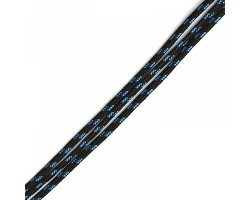 Шнур плетеный, 1с-5, 4.5мм, цв. черно/синий фас. 100м