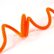 Шнур полиэфир, люминисцентный 1с-36, 4.5мм, цв.258 оранжевый