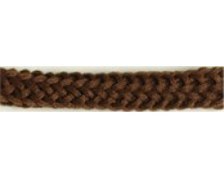 Шнур полиэфир с наполнителем, арт.1с-50/35, 6мм, круглый, цв.72 т.коричневый
