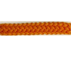 Шнур полиэфир с наполнителем, арт.1с-50/35, 6мм, круглый, цв.77 оранжевый