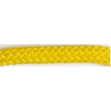 Шнур полиэфир с наполнителем, арт.1с-50/35, 6мм, круглый, цв.93 желтый