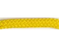 Шнур полиэфир с наполнителем, арт.1с-50/35, 6мм, круглый, цв.93 желтый