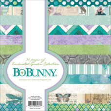 Набор бумаги BoBunny арт.МР.16217382 Enchanted Garden Collection 36 листов 15х15см