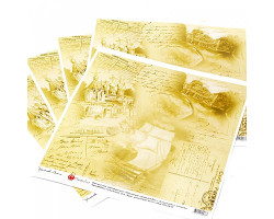 Бумага для скрапбукинга арт.CH.12695 'Памятные путешествия'