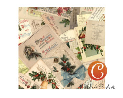 Бумага для скрапбукинга арт.CH.12818 'Christmas greetings'