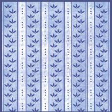 Бумага для скрапбукинга 'Гжель' арт.CP02507 полосочки на голубом 30,5х30,5см 160г/м одностор