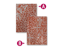 Подложка для тиснения арт. EL-028 'Почтение' 12,7х18 см