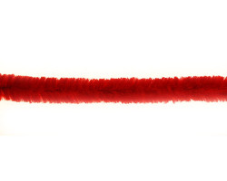 Скрутки бархатные 0,5х30см цв. А004 красный уп.100шт