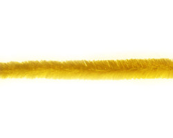 Скрутки бархатные 1,2х30см цв. А029 желтый уп.100шт