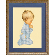 Рисунок на ткани 'Славяночка' арт. КС-097 Молитва мальчика
