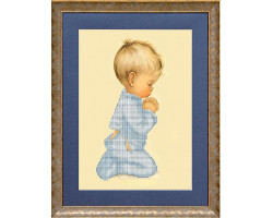 Рисунок на ткани 'Славяночка' арт. КС-097 Молитва мальчика