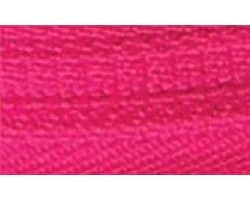 Молния пласт. спираль №5-N 40см цв.142 ярк.розовый