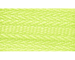 Молния пласт. спираль №5-N 60см цв.F231 ярк.зеленый