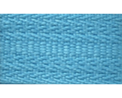 Молния пласт. спираль №5-N 60см цв.F274 голубой А
