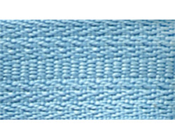 Молния пласт. спираль №5-N 60см цв.F331 голубой