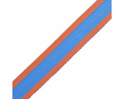 Стропа-30 арт.С3713г17 цв.47 оранжевый-синий уп.2,5м