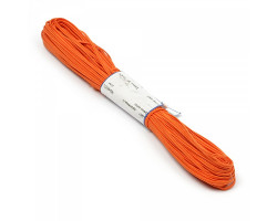 Шнур отделочный 'сутаж' арт.1с14 2,5-3мм цв. оранжевый упак.20м