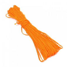 Шнур отделочный 'сутаж' арт.2473Г17 цв.04 оранжевый упак.20м