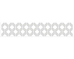 Светоотражающая термоаппликация скандинавский орнамент 03 арт.13003