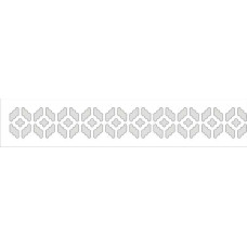 Светоотражающая термоаппликация скандинавский орнамент 10 арт.13010