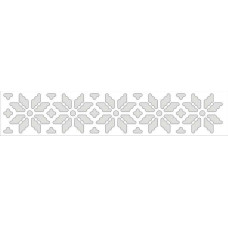 Светоотражающая термоаппликация скандинавский орнамент 11 арт.13011