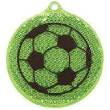 Световозвращающая подвеска мяч зеленый арт.51005.40