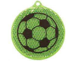 Световозвращающая подвеска мяч зеленый арт.51005.40