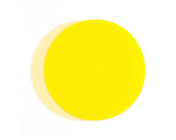 Термозаплатки круг 10см уп. 2шт цв. желтый