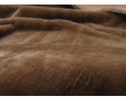 Мех 'Мутон' арт.КЛ.24801 M-5004 средний ворс 50*56см цв.коричневый